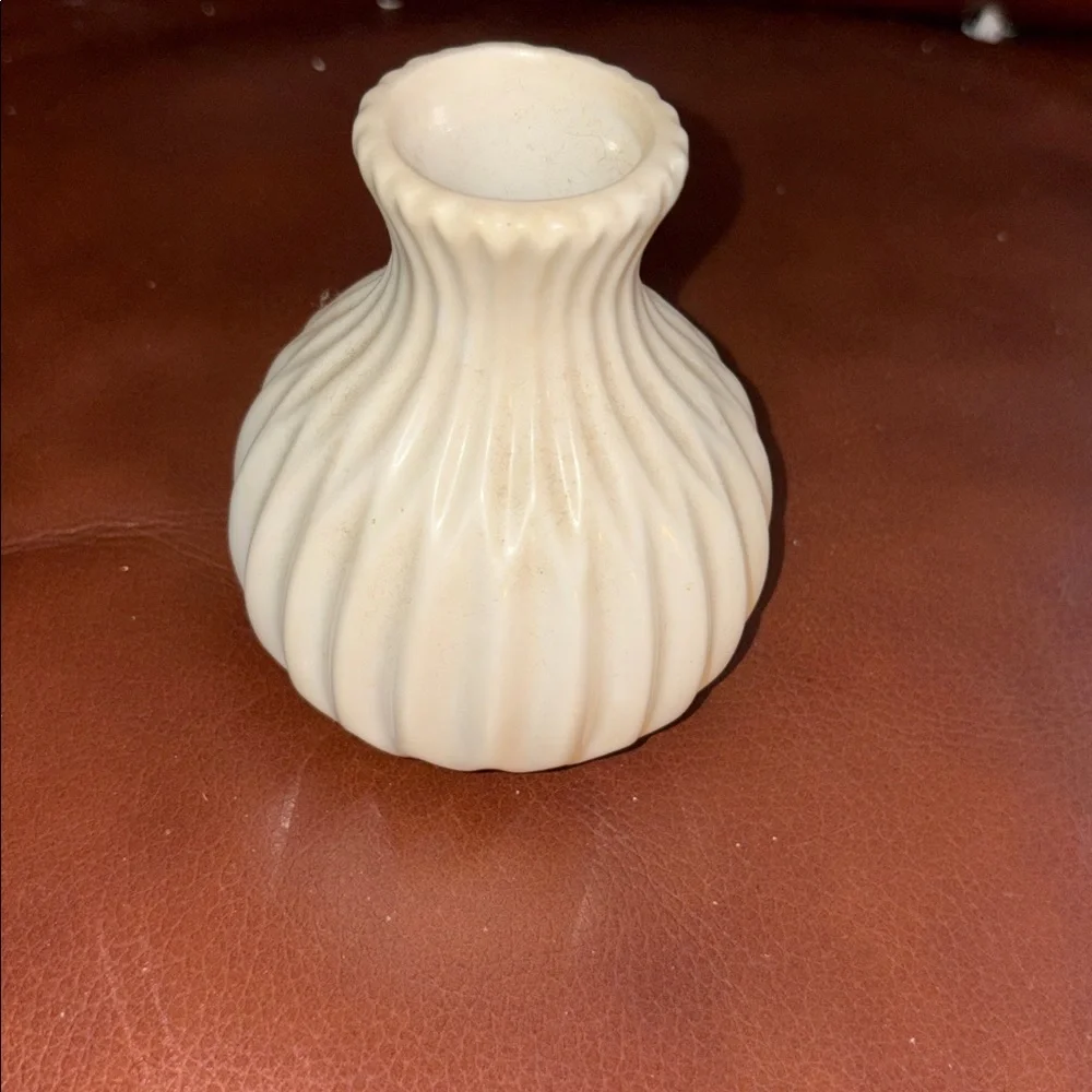 NWT West Elm Small white Vase